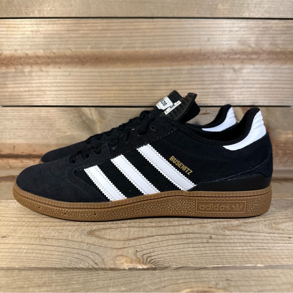 NEW MENS SIZES 5.5 Adidas Busenitz “Black Gum” Skateboarding Shoes G48060 - Picture 3 of 10